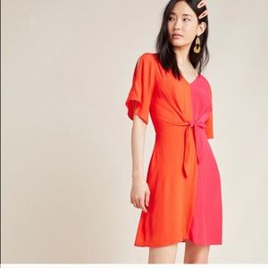 NWT Anthropologie Colorblock dress